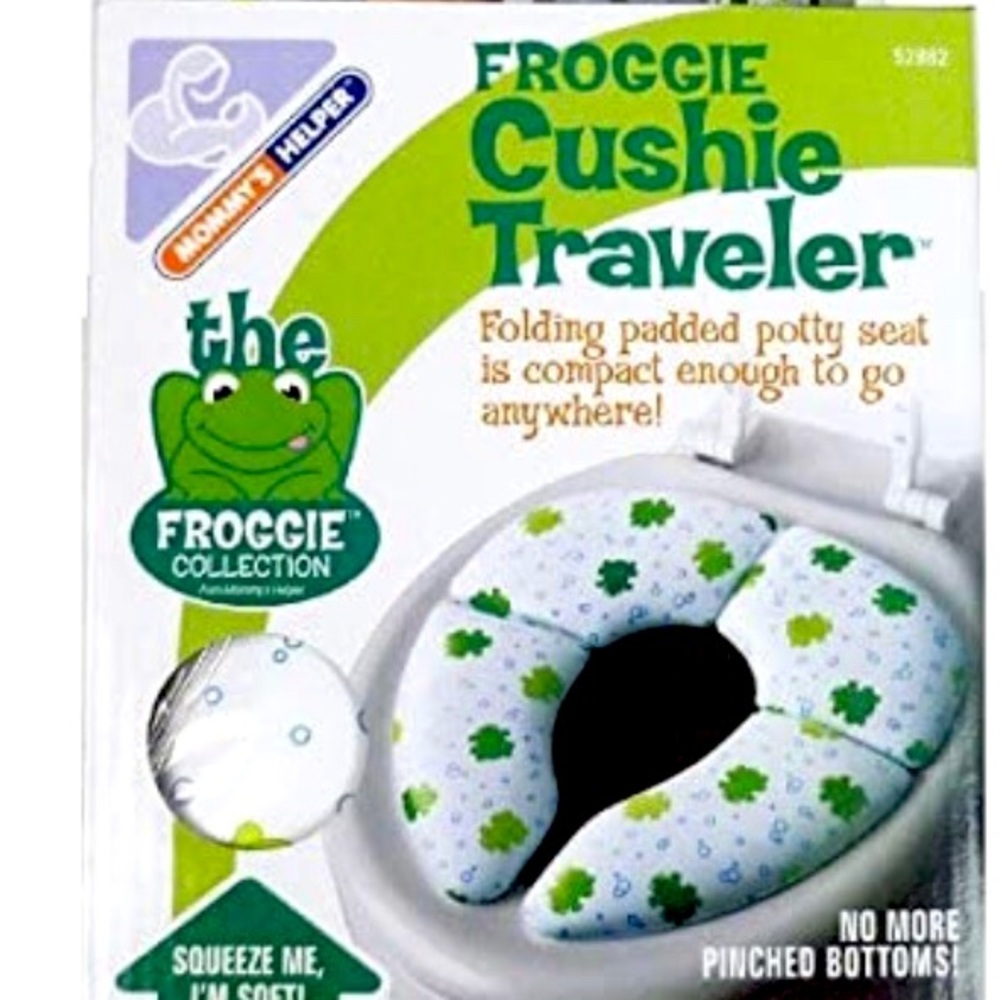 Folding Padded Potty Seat